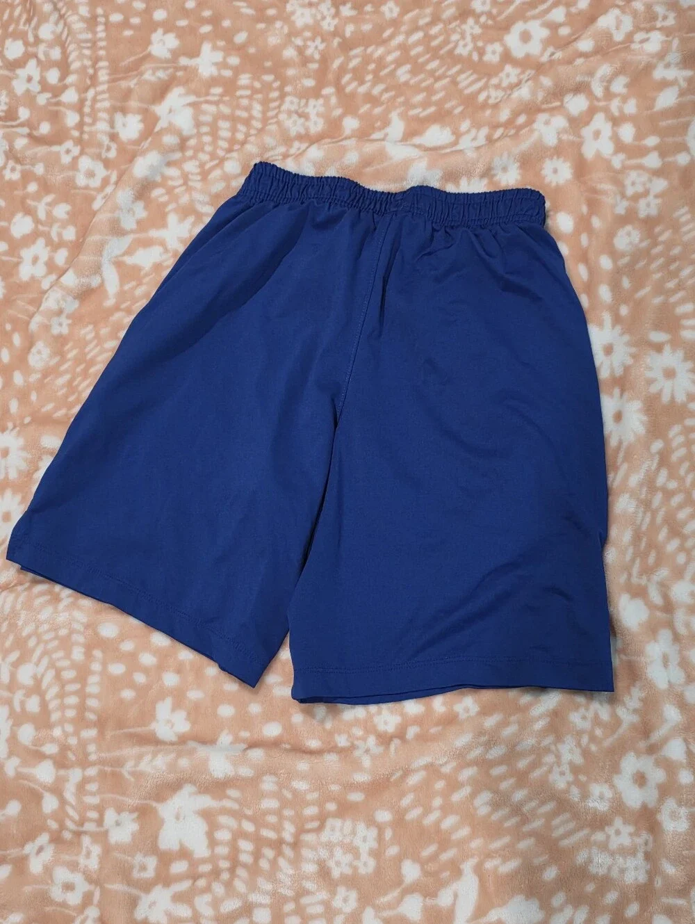 Under Armour Royal Blue and Black Nike Boys' Athletic Shorts